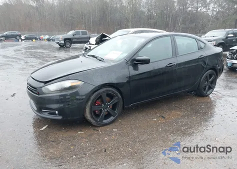 2014 Dodge Dart Sxt из США, поврежденный, VIN 1C3CDFBB4ED907132